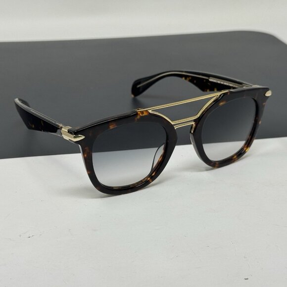 RAG & BONE RNB1005/S 086 9K  Tortoise GOLD SUNGLASSES 50-24 main image 9